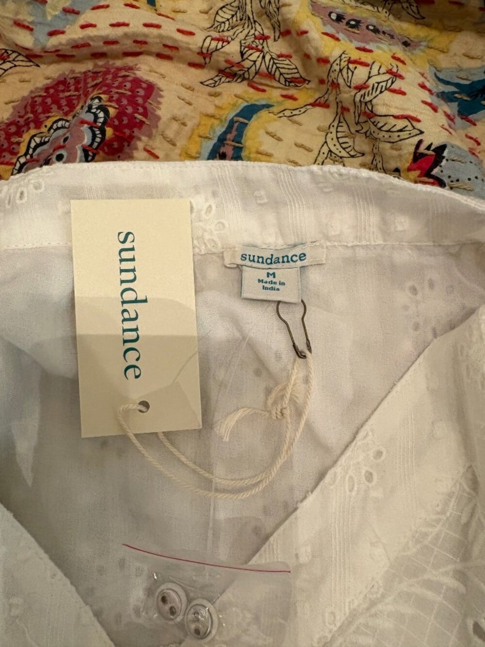 Sundance Eyelet Maxi Dress NWT - Picture 6 of 6